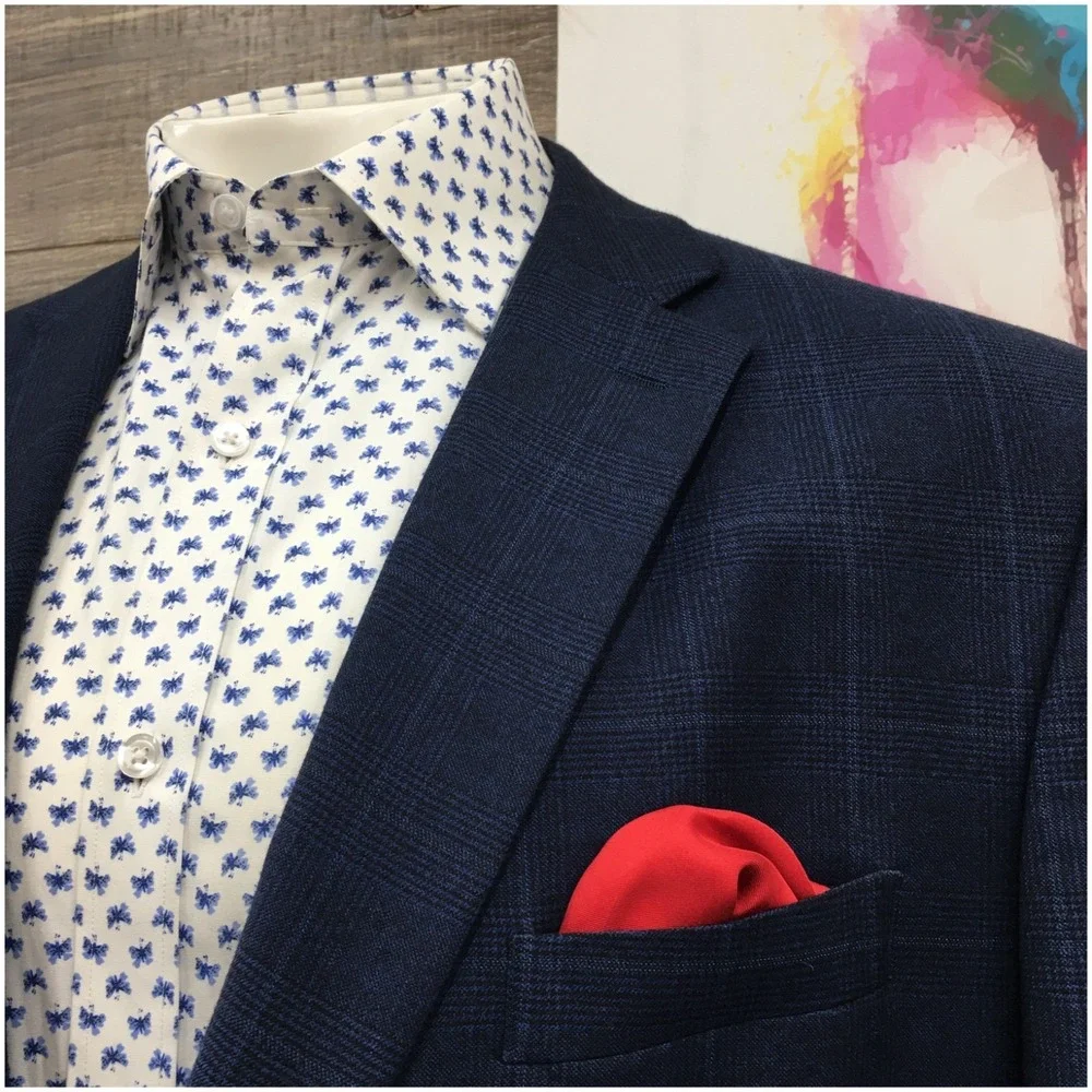 RALPH LAUREN Mens Wool Blazer Sport Coat Casual Jacket Size 48R Classic Suit